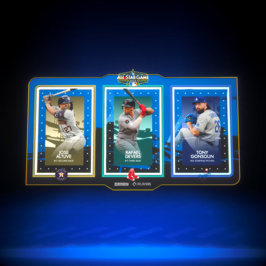 2022 Tricon Altuve Devers Gonsolin