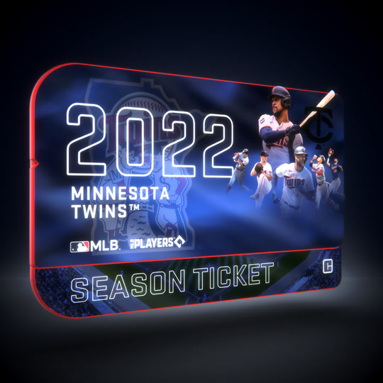 2022 Minnesota Twins Season Ticket Collectible