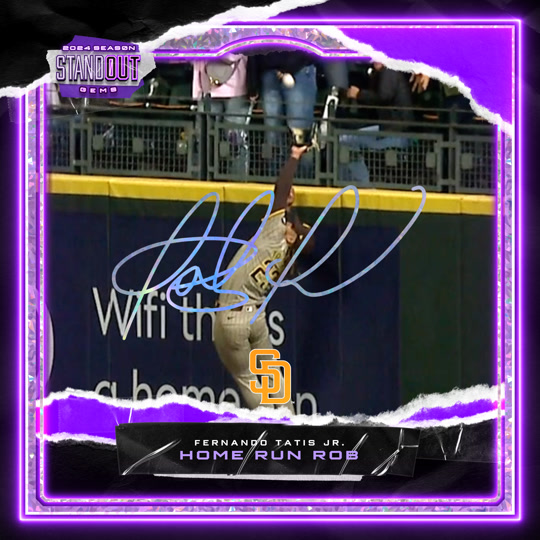 Fernando Tatis Jr. - Home Run Rob