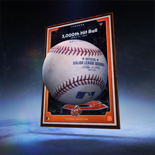 Cal Ripken Jr. - 3000th Hit Baseball