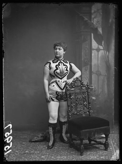 London Stereoscopic Company: Miss Holland (1885)