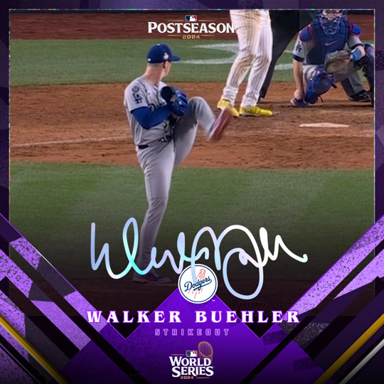 Walker Buehler - Strikeout