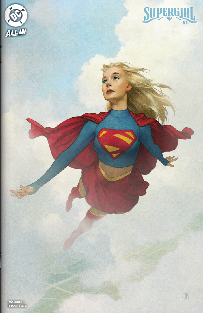アメコミリーフ　DC Supergirl 4冊　アートジェム DC: Supergirl #4 (Cover B Stanley Artgerm Lau Card Stock
