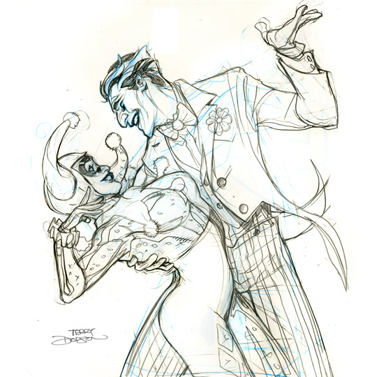 Terry Dodson - Harley Quinn and The Joker: Epic Artist Editions
