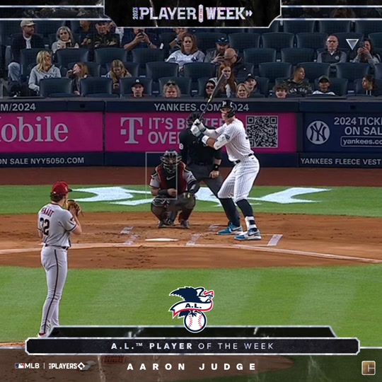 Aaron Judge - AL Player of the Week (September)