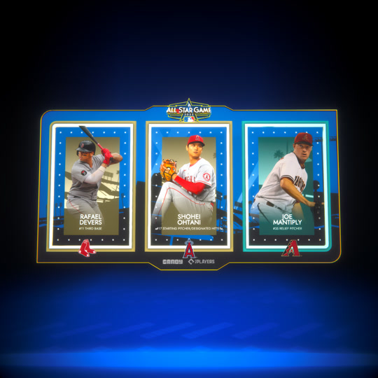 2022 Tricon Devers Ohtani Mantiply