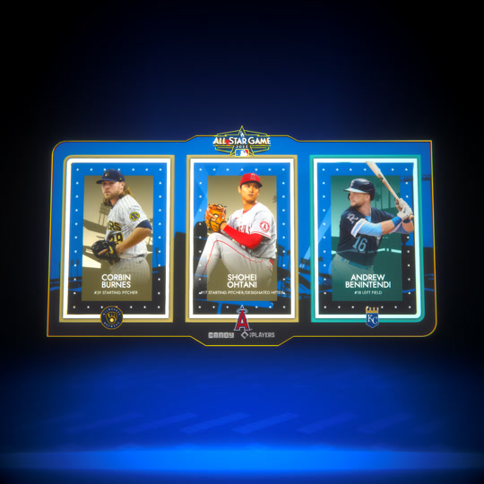 2022 Tricon Burnes Ohtani Benintendi