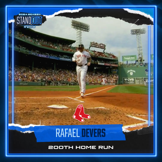 Rafael Devers - 200th Home Run