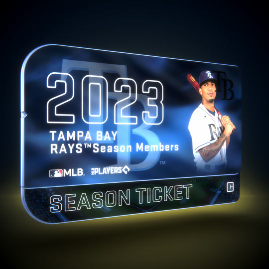 2023 Tampa Bay Rays Season Ticket Collectible