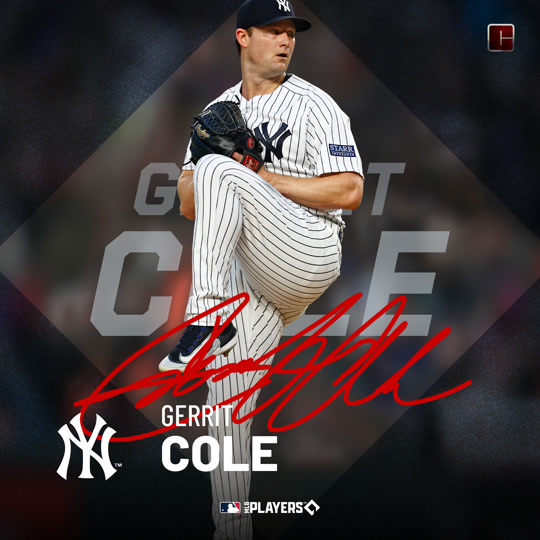 Gerrit Cole- Present Insert