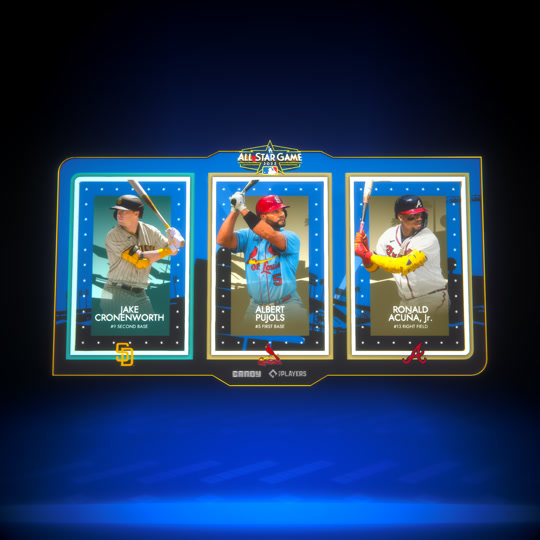 2022 Tricon Cronenworth Pujols Acuña Jr.