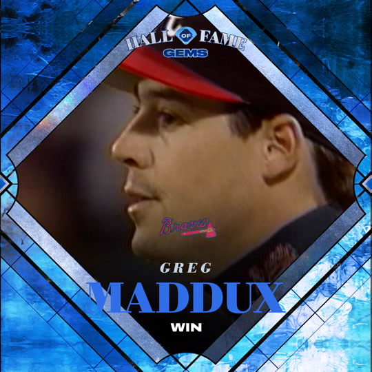 Greg Maddux - Win