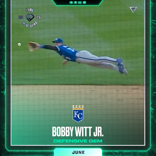 Bobby Witt Jr. - Defensive Gem