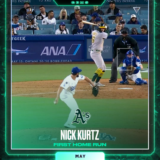 Nick Kurtz - First Home Run