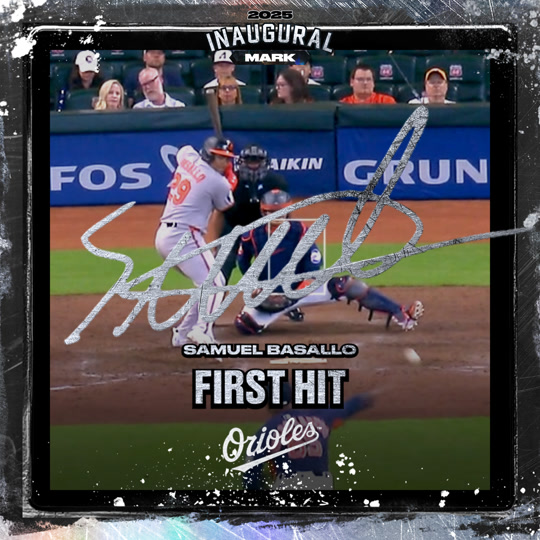 Samuel Basallo - First Hit