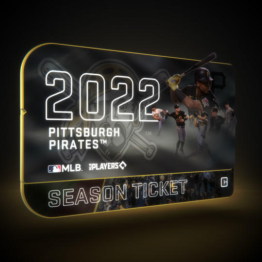 2022 Pittsburgh Pirates Season Ticket Collectible