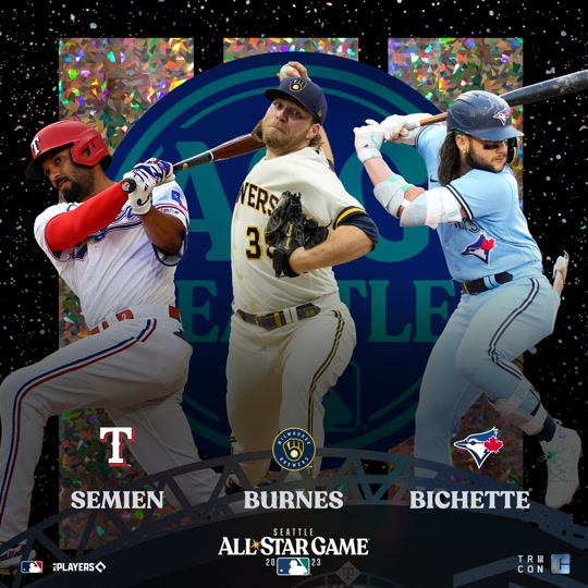 2023 All-Star Tricon Semien Burnes Bichette
