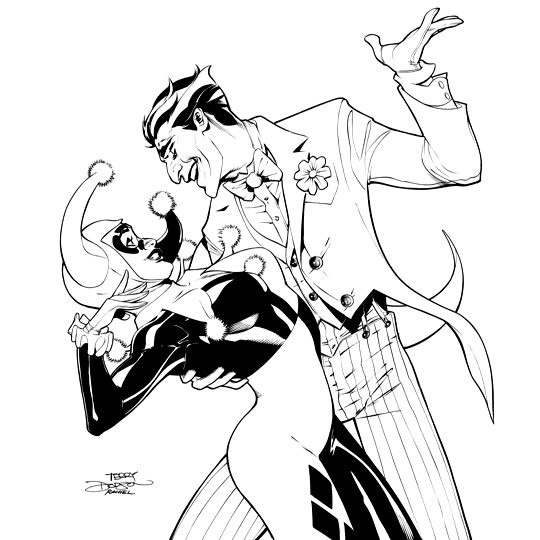 Terry Dodson - Harley Quinn and The Joker: Epic Artist Editions