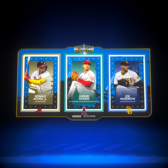 2022 Tricon Acuña Jr. Ohtani Musgrove