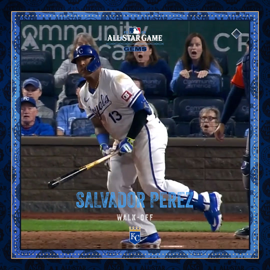 Salvador Perez - Walk-Off
