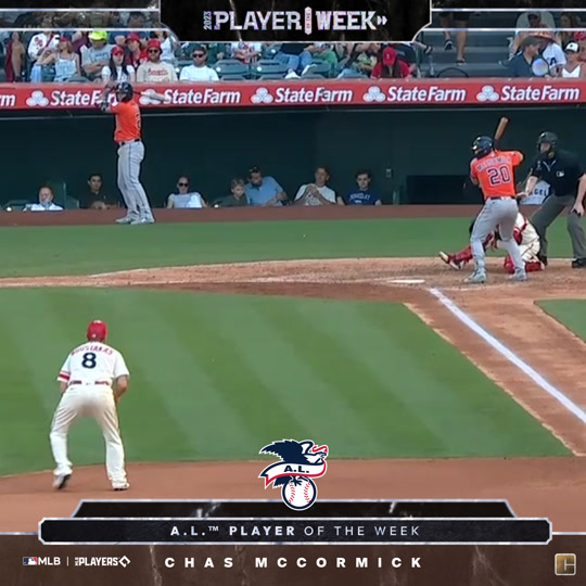 Chas McCormick - AL Player of the Week (July)