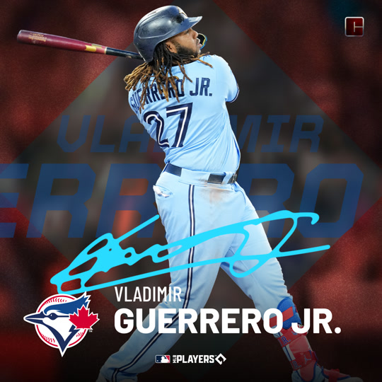 Vladimir Guerrero Jr.- Present Insert