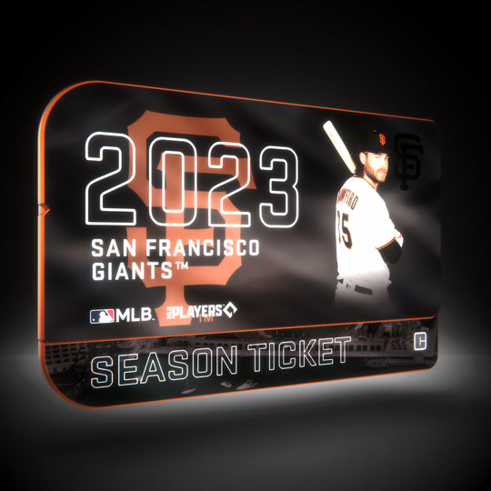 2023 San Francisco Giants Season Ticket Collectible