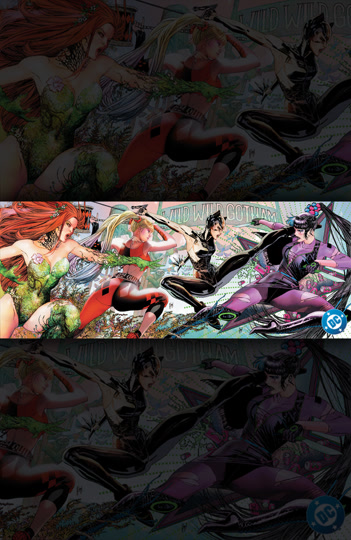 Gotham City Sirens Connecting Cover Art