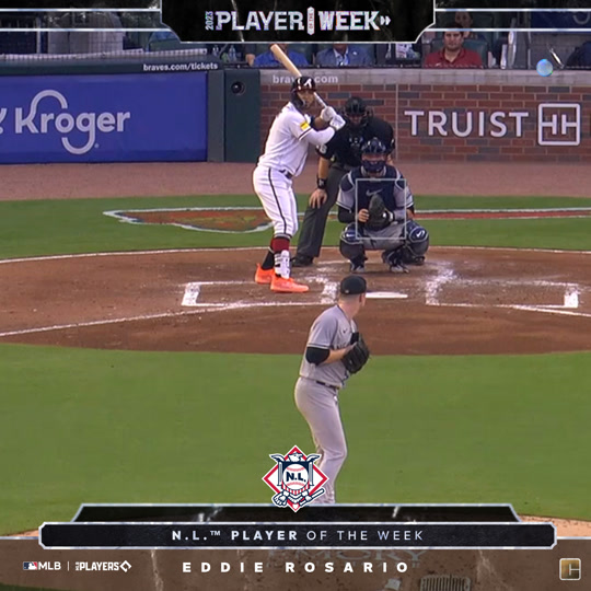 Eddie Rosario - NL Player of the Week (August)