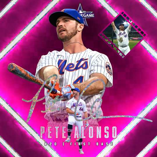 Pete Alonso - Home Run Derby Kings Insert
