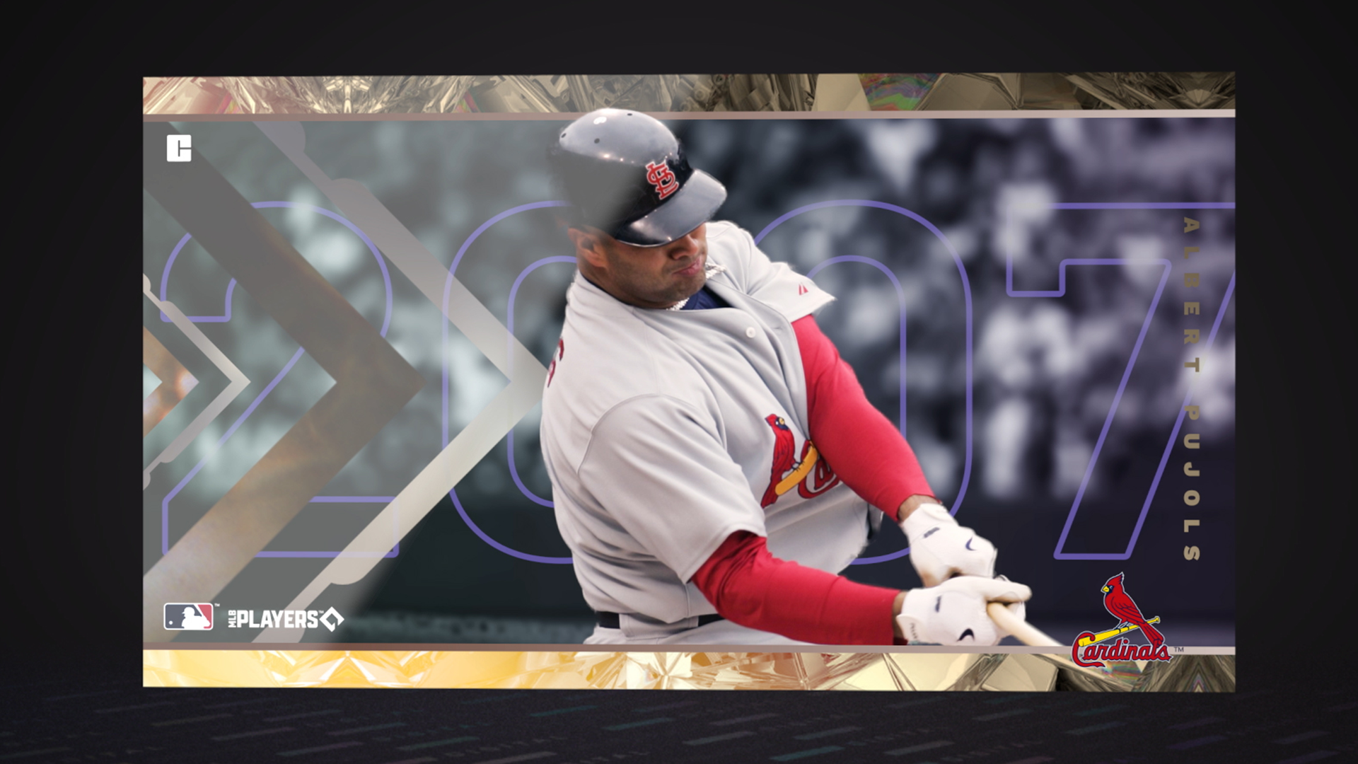 Rookie to Retired Insert: Albert Pujols