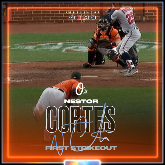 Nestor Cortes - First Strikeout