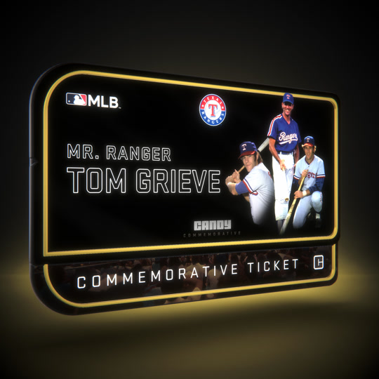Tom Grieve Tribute Day Collectible