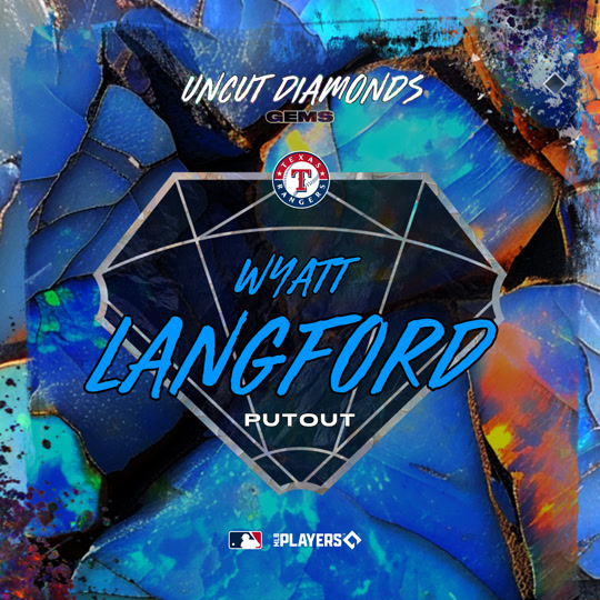 Wyatt Langford - Putout