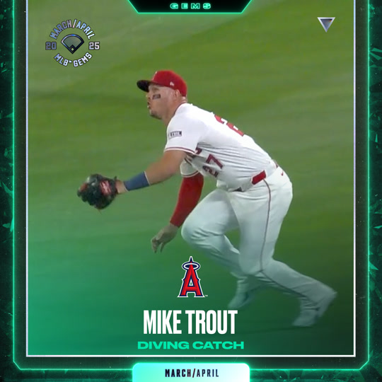 Mike Trout - Diving Catch
