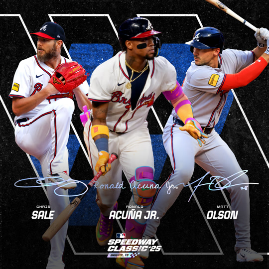 2025 MLB Speedway Classic TRICON | Atlanta Braves