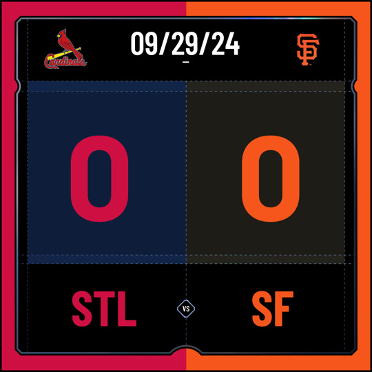 Arizona Diamondbacks at San Francisco Giants - 09/03/2024