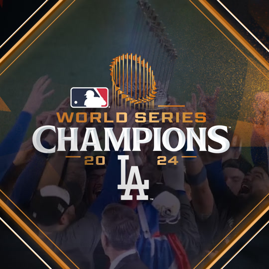 2024 World Series Champions Chaser | Los Angeles Dodgers