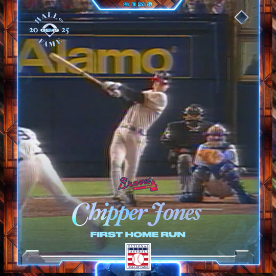 Chipper Jones - First Home Run