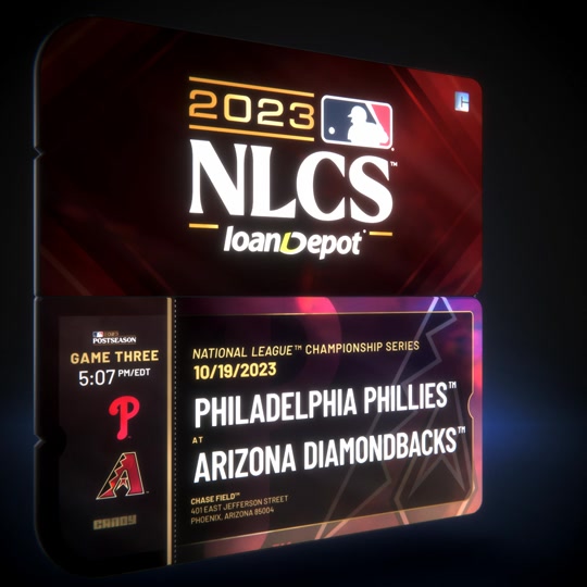 2023 NLCS | Game 3 | Philadelphia Phillies at Arizona Diamondbacks