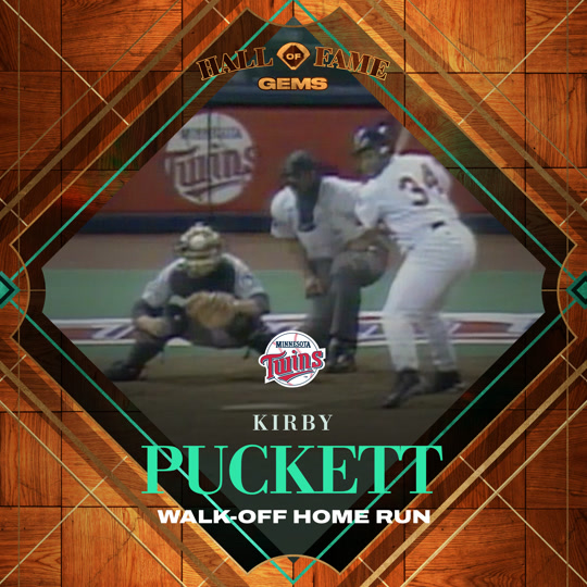 Kirby Puckett - Walk-Off Home Run