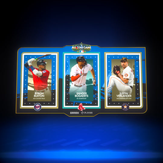 2022 Tricon Buxton Bogaerts Verlander