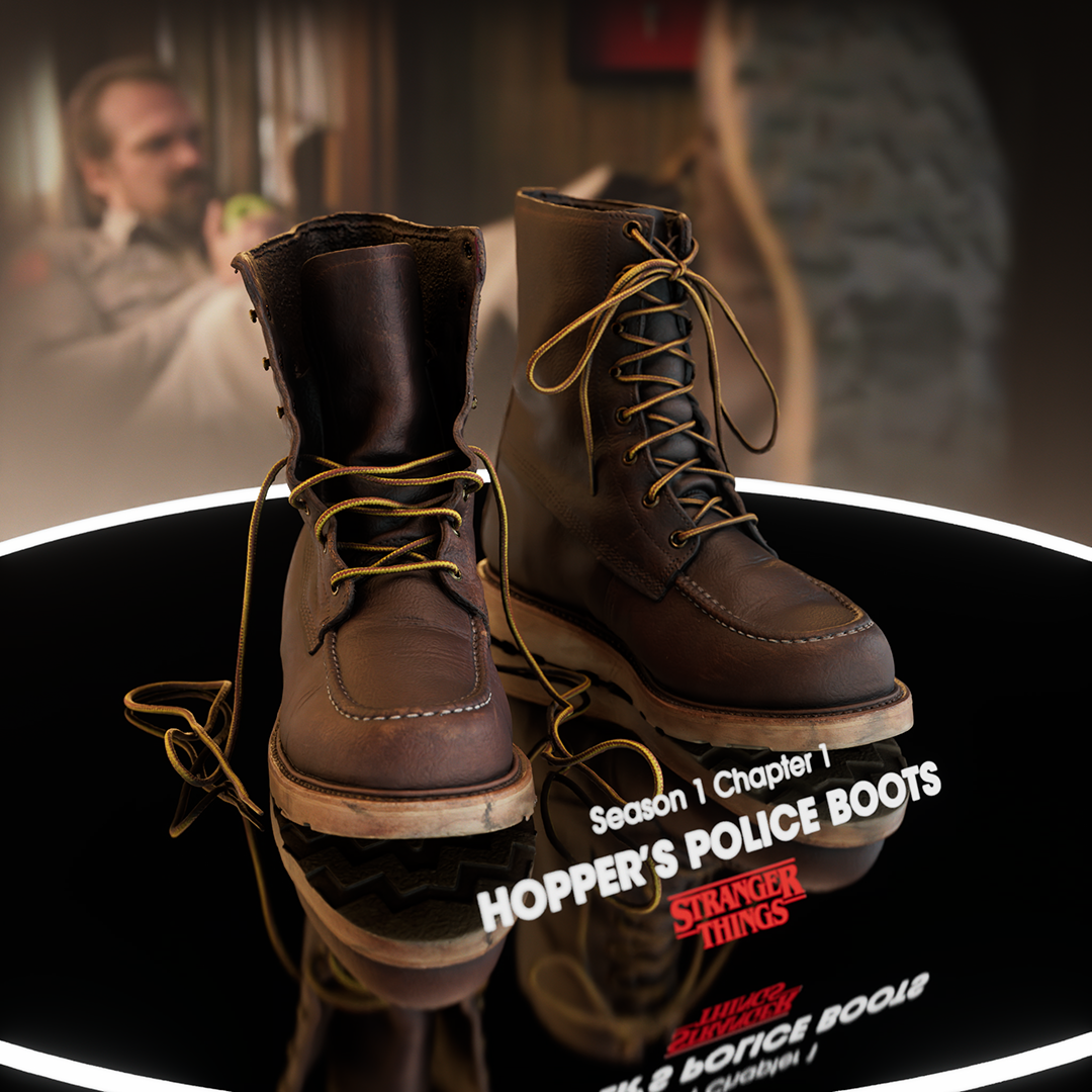 Jim Hopper’s Police Boots