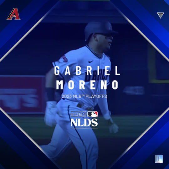 Gabriel Moreno - NLDS MVP