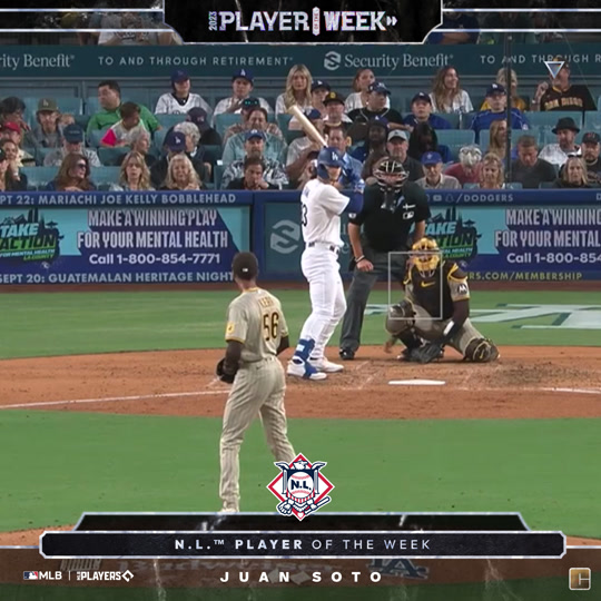 Juan Soto - NL Player of the Week (September)