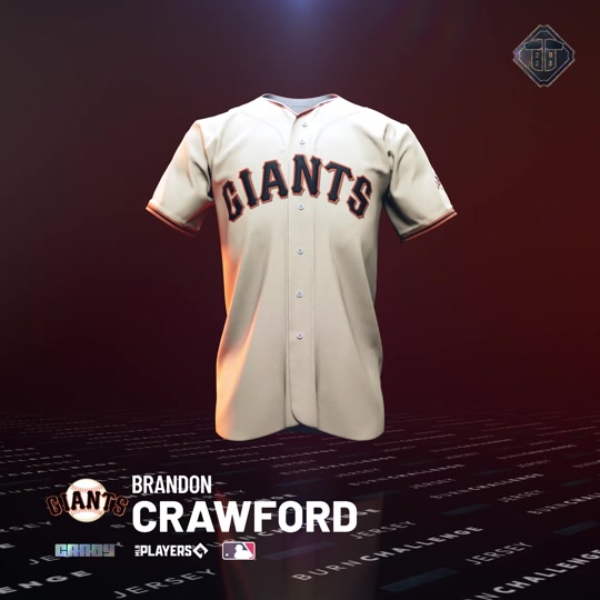 2023 MLB Jerseys - San Francisco Giants: Brandon Crawford 