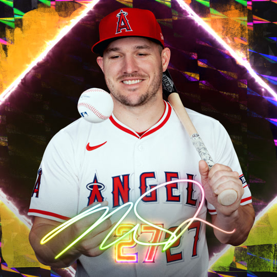 2025 Showstopper ICONs Variant Set Chaser - Mike Trout