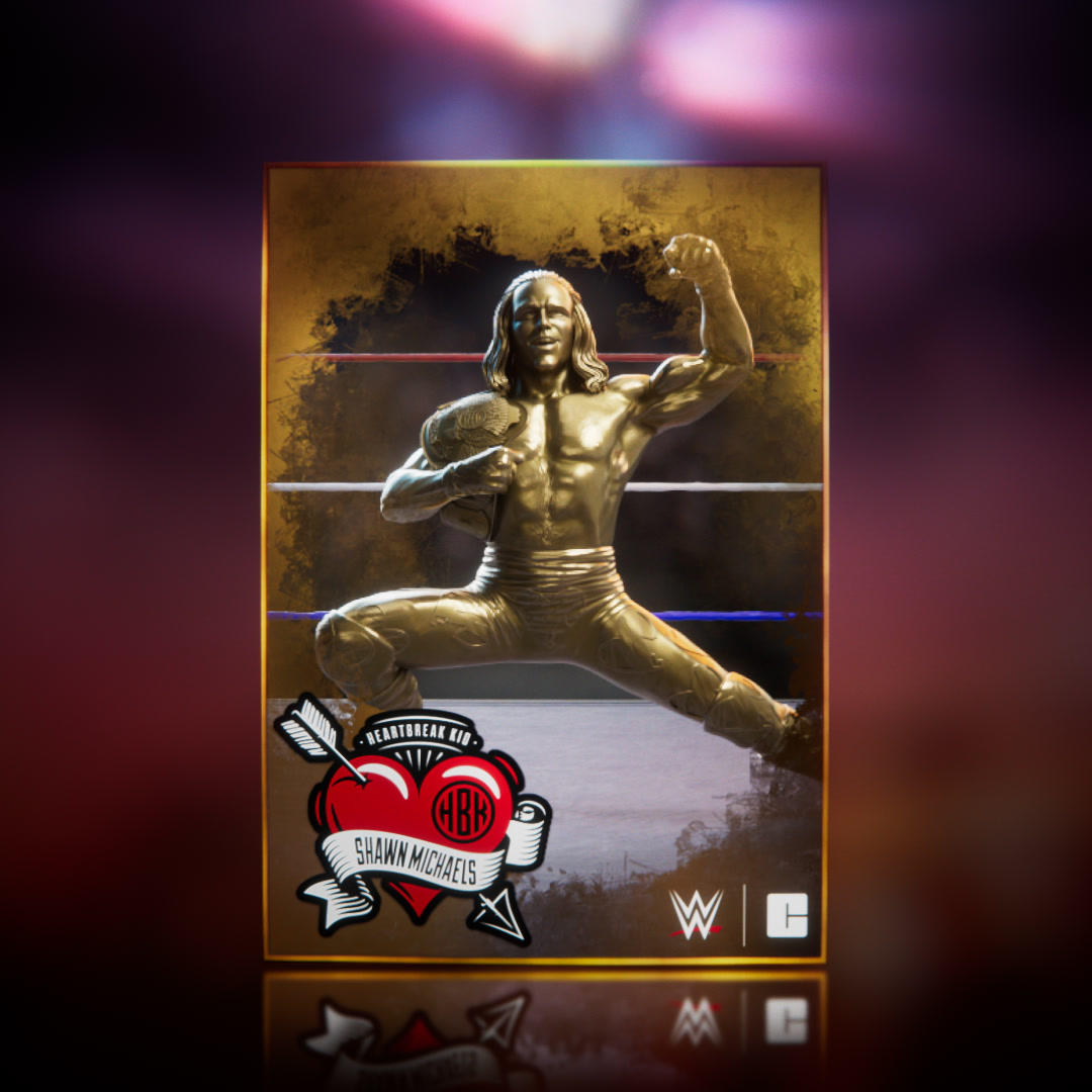 The Heartbreak Kid | Gold Statue Trading Card NFT