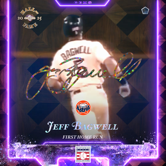 Jeff Bagwell - First Home Run