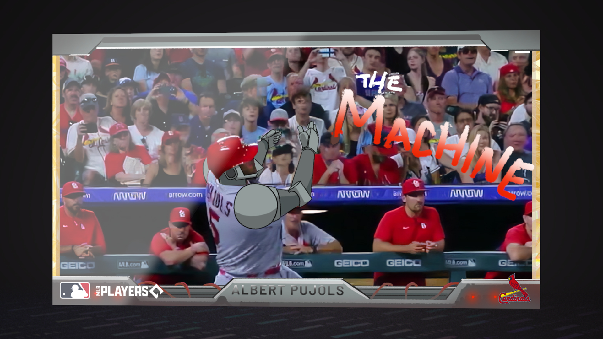 Animated Slugger Insert: Albert Pujols